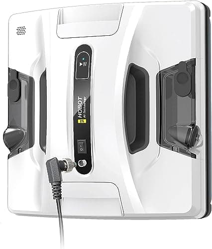 HOBOT-388 Window Glass Cleaning Automatic Smart Robot Cleaner with Ultrasonic Water Spray and Control via Smartphone or Remote