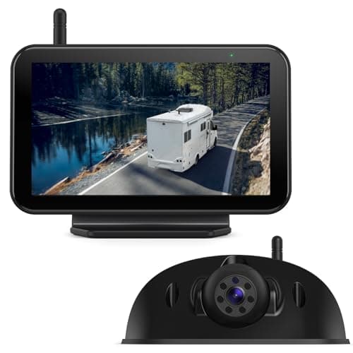 Amazon.com: eRapta Wireless Backup Camera System, 5" DVR 1080P Monitor ...