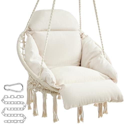 Silla hamaca SONGMICS con barra cruzada