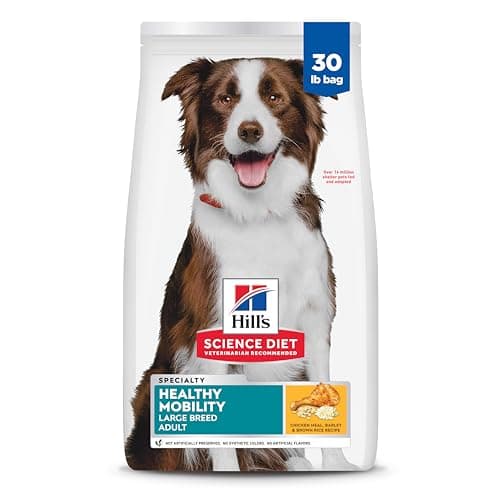 Hill's Science Diet Adult Healthy Mobility Large Breed Dry Dog Food, Chicken Meal, Brown Rice & Barley Recipe, 30 lb Bag