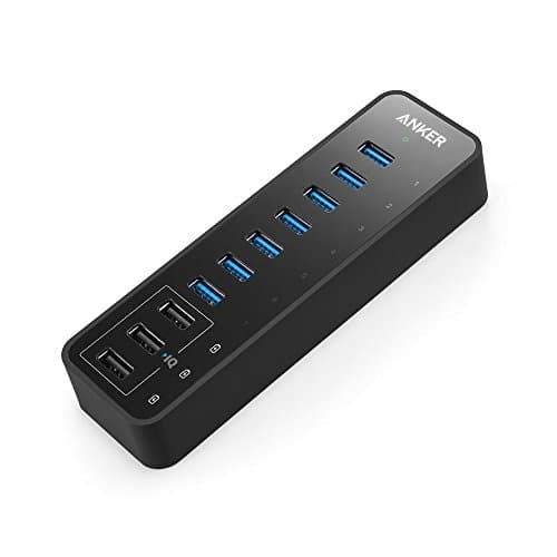 Best Buy: Anker 10-Port USB Charging Hub White A2133J21