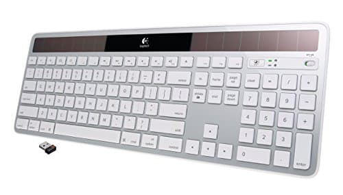 Logitech Wireless Solar Keyboard K750 for Mac - Silver (Certified Refurbished)