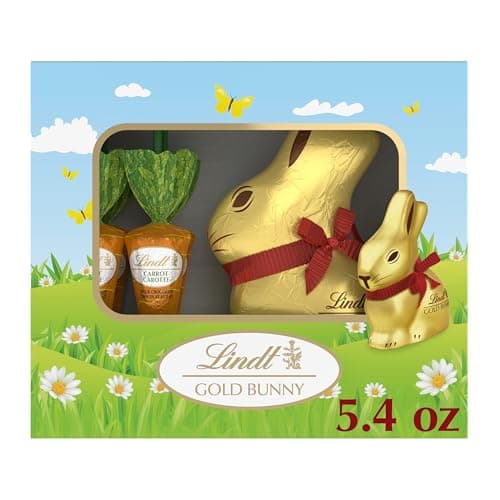 Lindt GOLD BUNNY Strawberry White Chocolate 100g | Lindt Shop UK