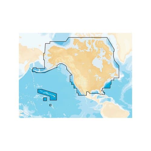 Navionics+ NAV+NI US and États-Unis Marine and Lake Charts on SD/MSD