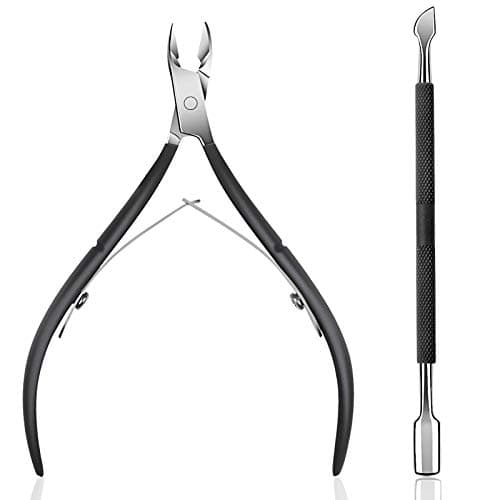 Ejiubas Cuticle Trimmer With Cuticle Pusher Cuticle Nipper Professional ...