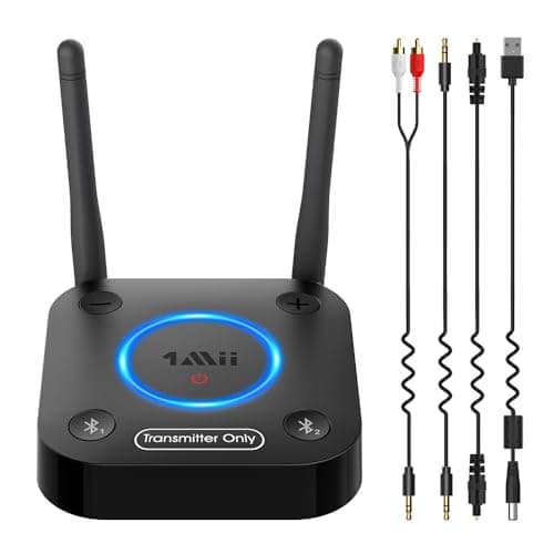 [Upgraded] 1Mii B06 Plus Bluetooth Receiver, HiFi Wireless Audio ...