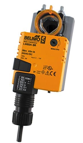 Belimo LMB24-3 24V Non-Spring Return, On/Off/Floating Point Control, Direct Coupled (No Aux Switch) control