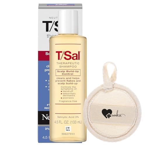 T/Sal Therapeutic Shampoo Original Formula 4.5 oz/ 133 ml - Shipped in Shower Sponge