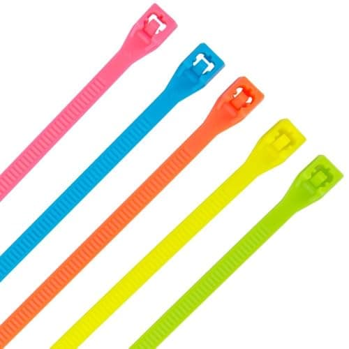 Gardner Bender Standard Cable Ties, 30 lb Tensile Strength, 6 in L, Bl ...