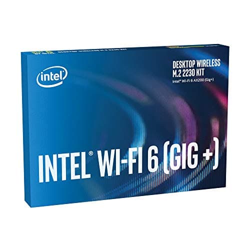 Wi-Fi 6 (Gig+) Desktop Kit, AX200, 2230, 2x2 AX+BT, vPro