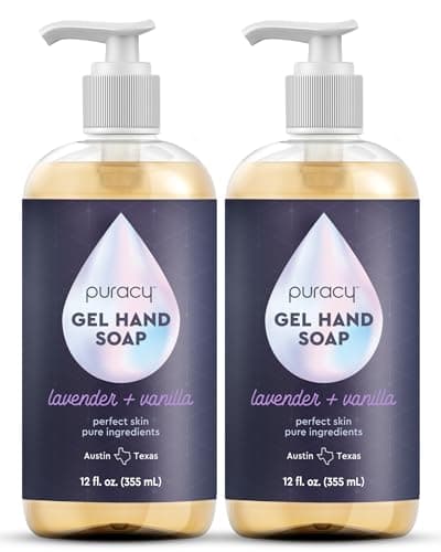Puracy Organic Hand Soap Refills, For the Professional Hand Washers We’ve All Become, Moisturizing, Liquid Hand Soap Refill for Soft Skin - Liquid Soap Refill (Lavender & Vanilla - 1420ml)