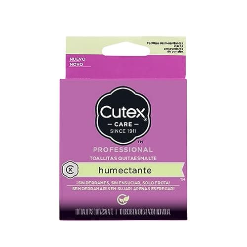 Cutex Care Swipe & Go Non-Acetone Nail Polish Remover Pads 10ct