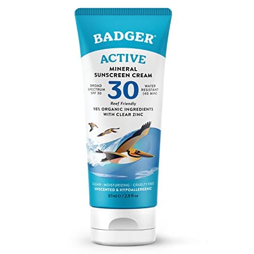 Crema solar mineral activa Badger SPF 30