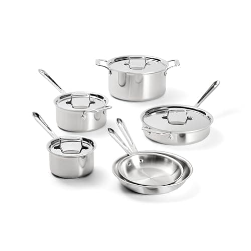 Juego de utensilios de acero inoxidable All-Clad D5