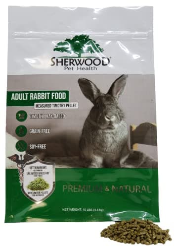 Amazon.com : Sherwood Pet Health Adult Rabbit Food Timothy Hay Pellet ...