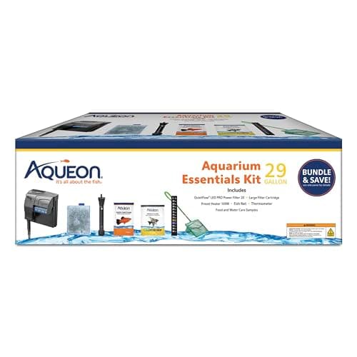Aqueon LED Aquarium Kit - Black - 29 Gal | ThatPetPlace.com