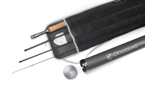 Douglas Outdoors Sky G Fly Rod Series 9ft 8WT Red – Peach Frog