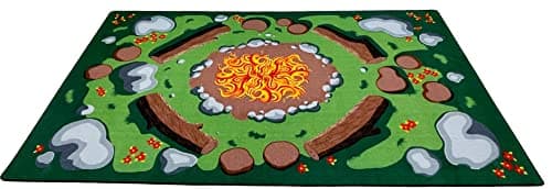 Campfire Playtime Rug – KidCarpet.com