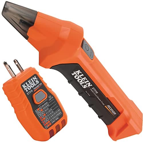 Klein Tools ET310 AC Circuit Breaker Finder with Integrated GFCI Outlet ...