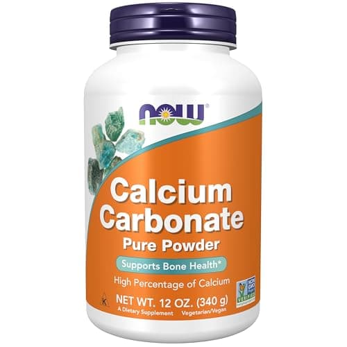 NOW Foods poudre de carbonate de calcium