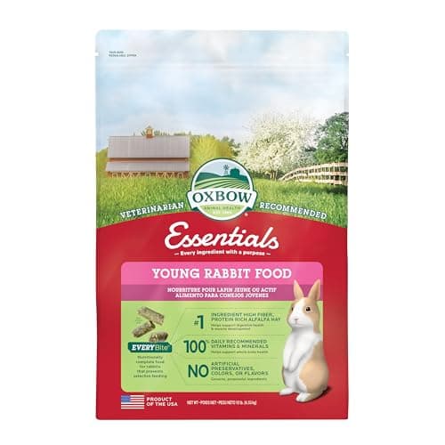Oxbow Essentials Young/Adult Rabbit food, 2.25kg pellets - LoyalPetZone ...