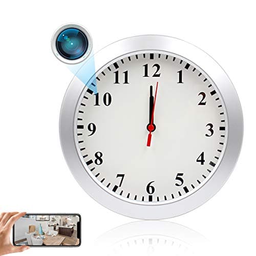 JLRKENG HD 1080P Wi-Fi Clock Camera
