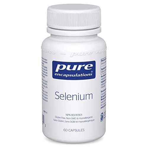 Pure Encapsulations Selenium - 200 mcg - For Healthy Cellular Function & Antioxidant Defenses - Mineral Supplement - Vegan & Gluten Free - 60 Capsules