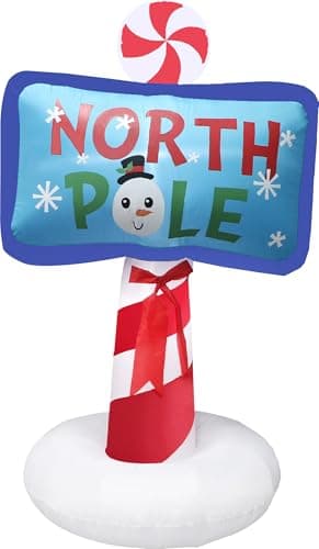 Fraser Hill Farm Santa Claus Yard Sign