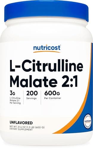 Nutricost gal-Citrulline Malate (2:1) Flavored Powder
