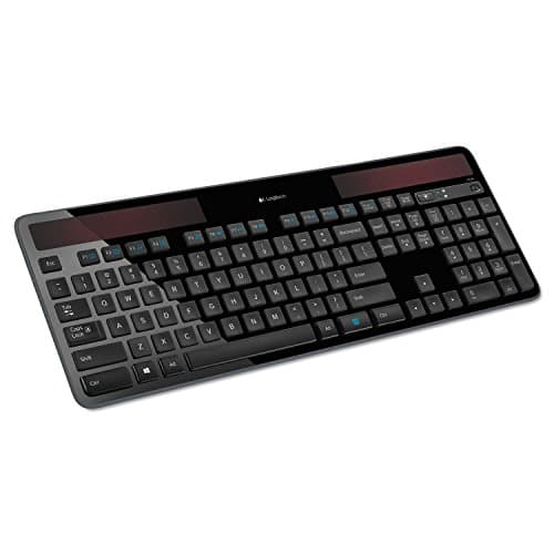 Logitech Wireless Solar Keyboard K750 (Renewed)