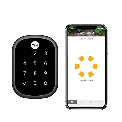 August Wi-Fi, (4th Generation) Smart Lock – Fits Your Existing Deadbolt in Minutes, Matte Black