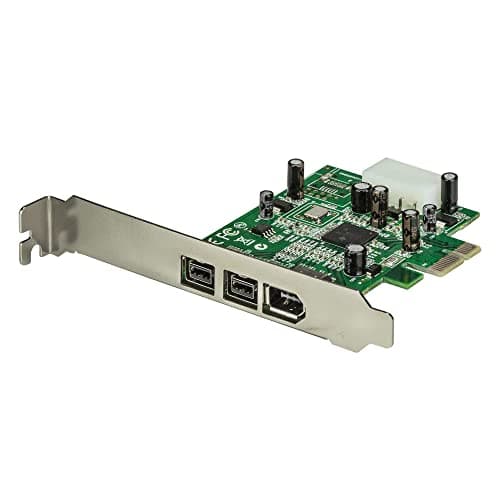 StarTech 3-Port 2b 1a 1394 Mini PCI Express FireWire Card Adapter ...
