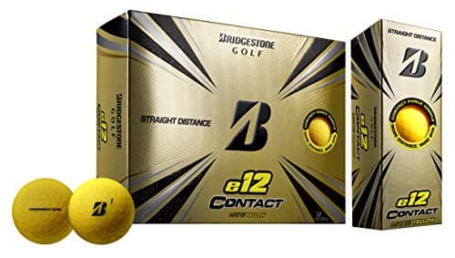 Bridgestone Golf 2021 e12 Contact White Golf Balls (One Dozen)