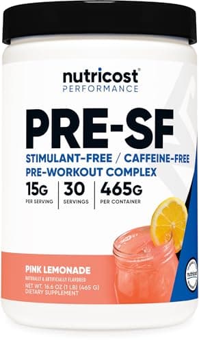 Nutricost pré-entraînement sans stimulant