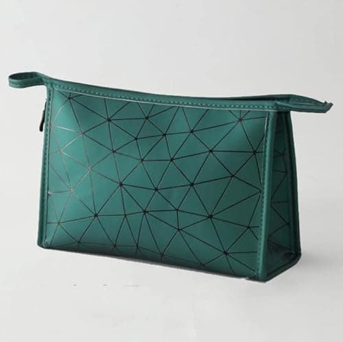 Lay N Go Cosmetic Bag, Cosmetics Bags, Pockettrip Cosmetic Makeup Bag Toiletry Travel Kit Organizer New 2022, Travel Cosmetic Bags for Toiletries,Green