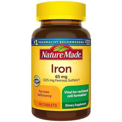 UPC 031604026127 - Nature Made Iron 65 mg (from Ferrous Sulfate ...