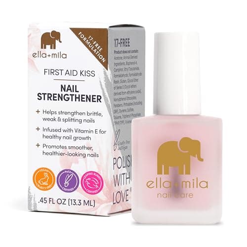 ella+mila Nail Care, Nail Strengthener - First Aid Kiss