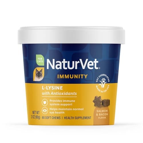 NaturVet Lysine Plus Immune Support for Cats Soft Chews