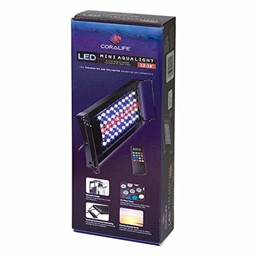 Amazon.com: Coralife Aqualight Mini Aquarium LED Light Fixture 18 IN ...