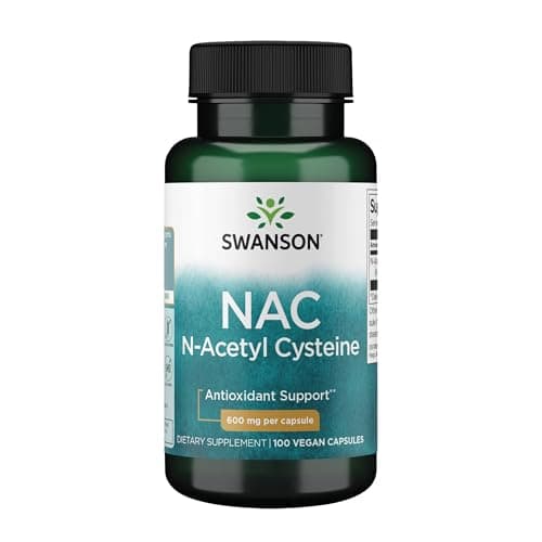 Swanson Premium NAC N-Acetyl Cysteine 600 mg 100 Caps - Swanson Health ...