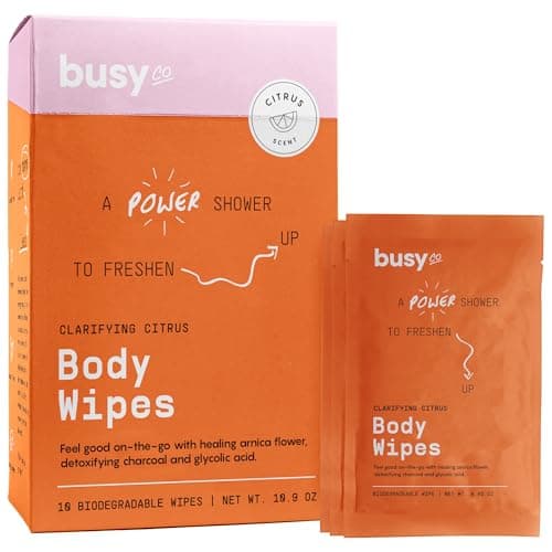 Busy Co. Refreshing Deodorant Wipes