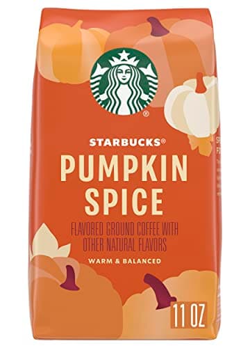 Starbucks Pumpkin Spice Flavored Ground Coffee - One 11 oz (311 g) Bag