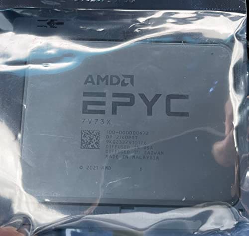 AMD EPYC 7V73X Milan-X Server CPU with 3D V-Cache 100-000000672