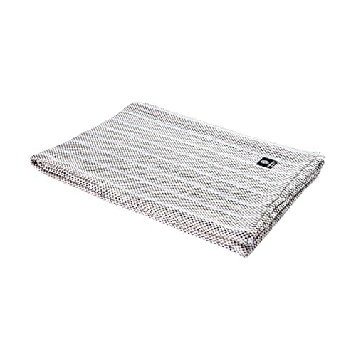 Hugger Mugger Cotton Yoga Blanket - Multi-Gray- Soft but Firm, Cofortable Support, Great Prop for Yoga