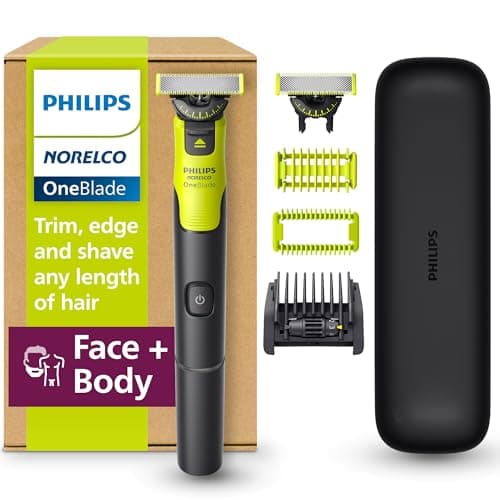 Philips Norelco OneBlade Pro: Face and Body Trimmer - Ultimate Grooming ...