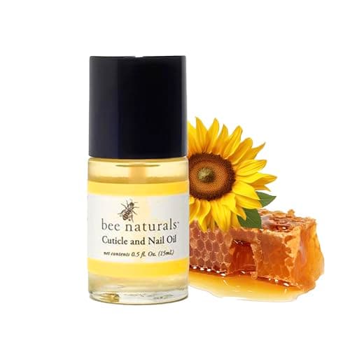 Amazon.com: Bee Naturals Nail & Cuticle Oil 0.5 oz - Heals Cracked ...