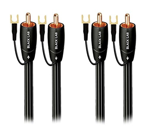 Câble de caisson de basses AudioQuest Black Lab