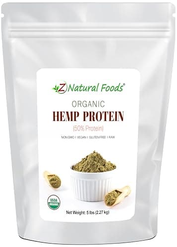 Prairie Naturals Organic Raw Hemp Protein - French Vanilla Flavour 400 gram