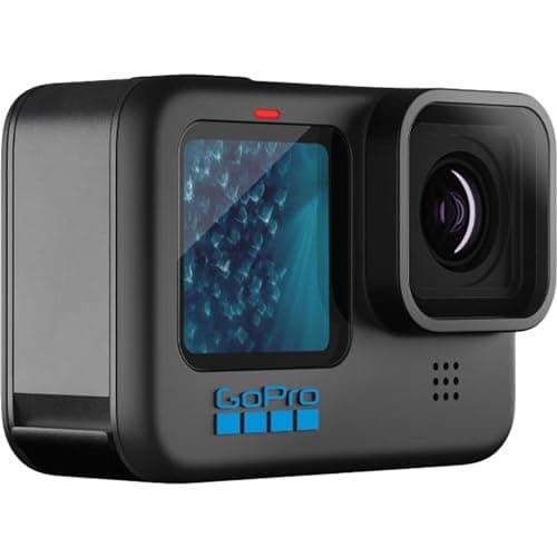 GoPro HERO11 Black - Waterproof Action Camera with 5.3K60 Ultra HD Video, 27MP Photos, 1/1.9" Image Sensor, Live Streaming, Webcam, Stabilization
