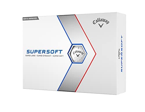 Callaway Golf Supersoft Golf Balls (2023, White)